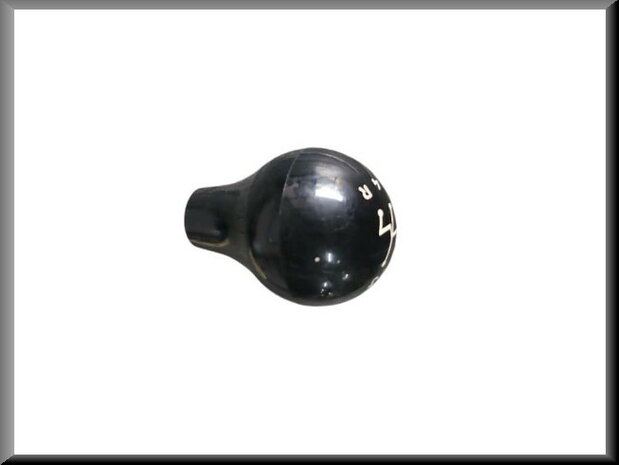 Knop schakelpook R12 Gordini (New Old Stock).