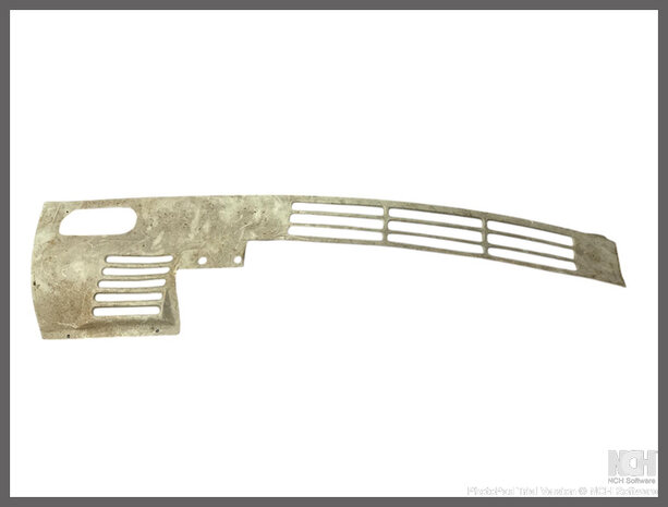 Deel frontplaat onderzijde rechts (New Old Stock).