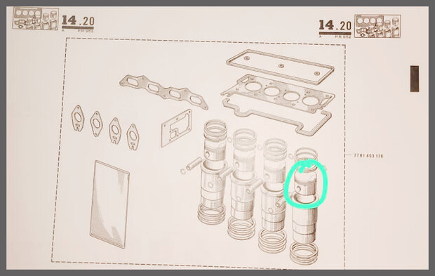 Zuiger (New Old Stock)