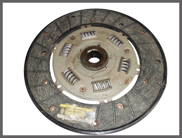 R12,17: Koppelingsplaat 215 mm (New Old Stock).