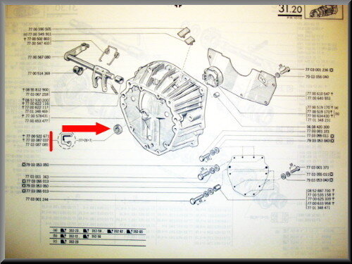 Priseas keerring ( 17x28x7x12 mm)