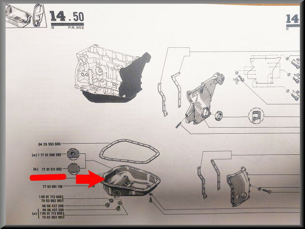 Carter d'huile trait&eacute; KTL R12 Gordini.