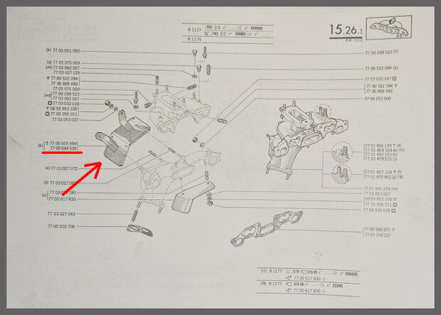 Hitteschild (New Old Stock).