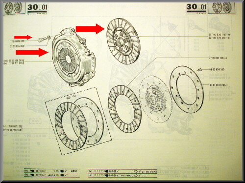 Koppelingsset 215mm 