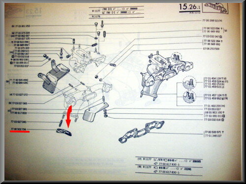 Exhaust gasket