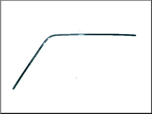 Roof strip rear right