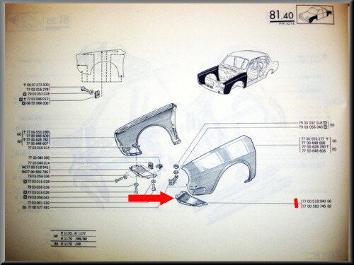 Left lower wing protection plate