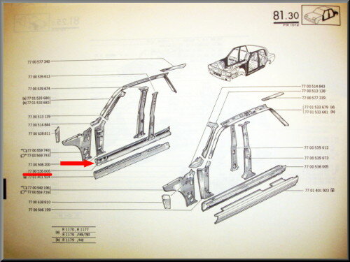 Sill on the right (reproduction)