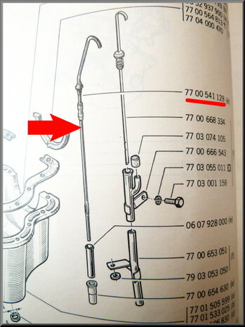 Dipstick 24 cm