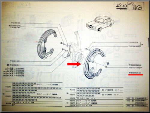 Left brake disc protection