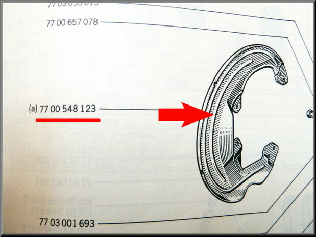 Right brake disc protection