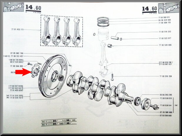 Lock washer flywheel.