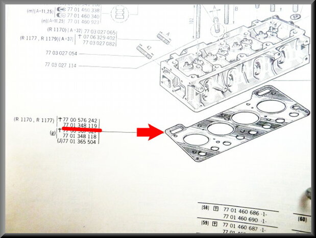 Cylinder head gasket