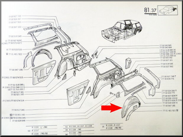 Innerwing rear left 