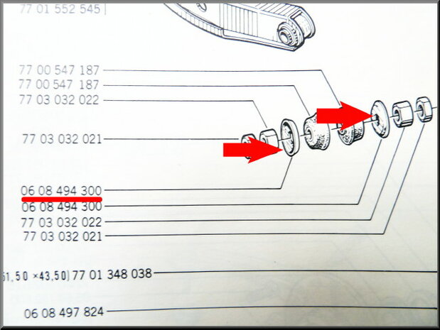 Attachment ring front torque rod