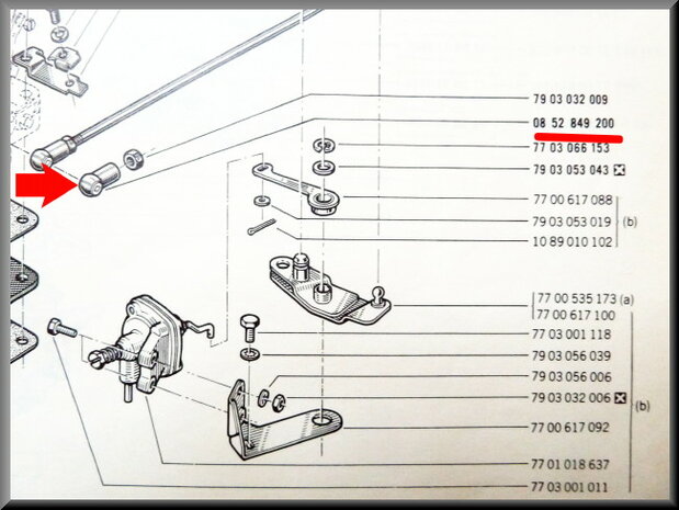 Ball joint throttle rot