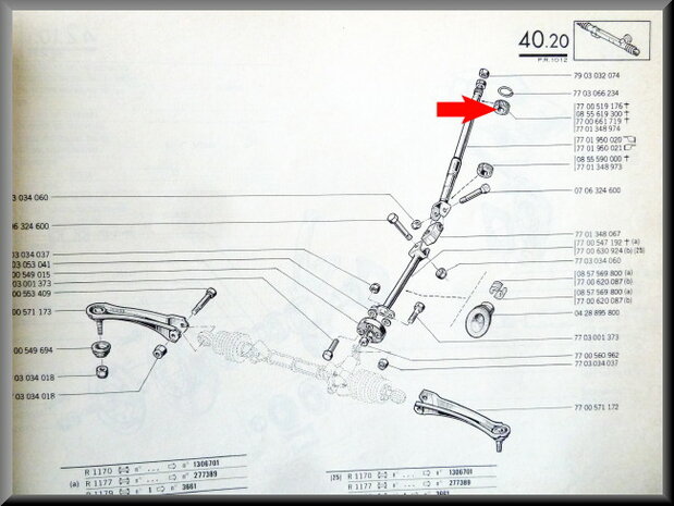 Upper rubber steering column