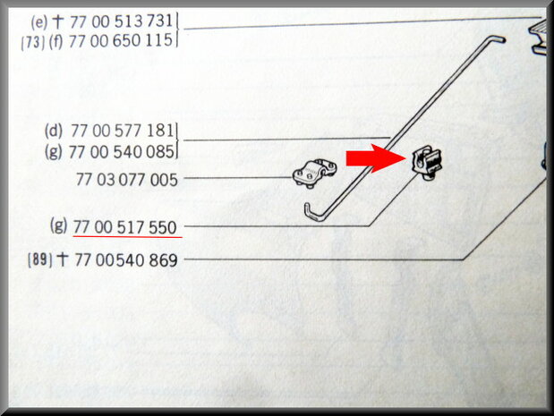 Mounting clip bonnet support