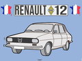 Sleutelhanger-Renault-12(wit)